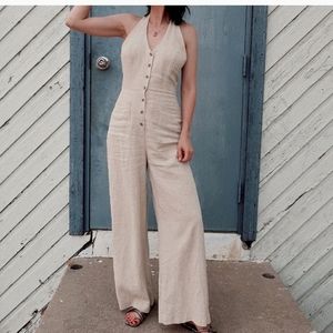Urban Outfitters Linen Jumpsuit